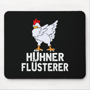 Hühner flüstern lustiger Bauer Huhn Erel Kinder Mousepad