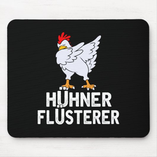 Hühner flüstern lustiger Bauer Huhn Erel Kinder Mousepad (Vorne)