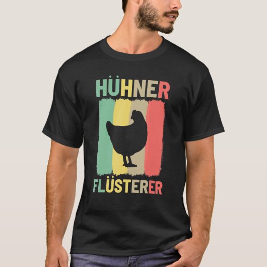 Hühner flüstern T-Shirt (Vorderseite)