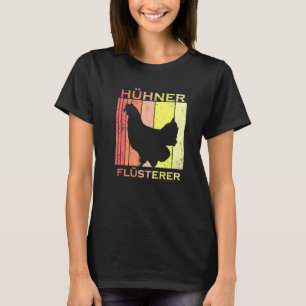 Hühner flüstern Vintage-Bauernhof-Huhn T-Shirt