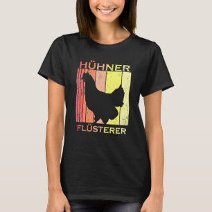 Hühner flüstern Vintagen Bauer Hühnchen T-Shirt
