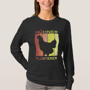 Hühner flüstern Vintagen Bauer Hühnchen T-Shirt