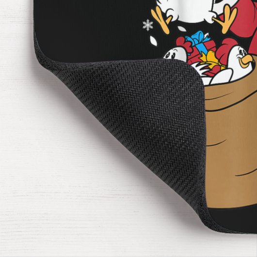 Hühner für alle Funny Christmas Hühner Wom Mousepad (Ecke)