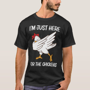Hühner für Männer Frauen Geflügel Roster Ei 1 T-Shirt