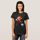 Hühner-Fuß-Füller T-Shirt (Vorne ganz)