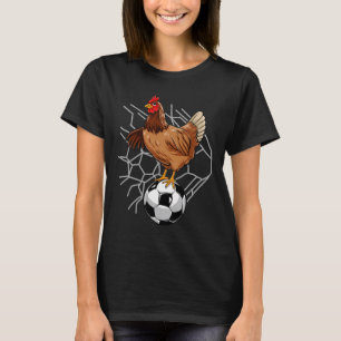 Hühner-Fußball-Fußballspieler-Sport _1 T-Shirt