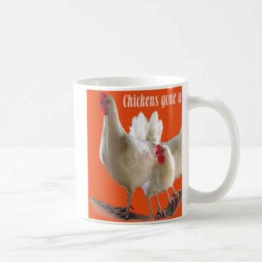 Hühner gegangenes wildes #1 kaffeetasse (Rechts)