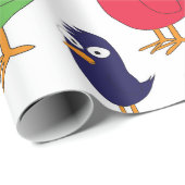 Hühner Geschenkpapier (Rolleneckpunkt)