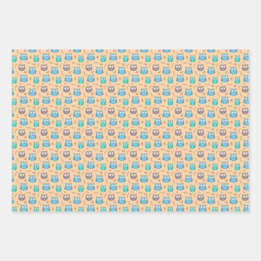 Hühner Geschenkpapier Set (Vorderseite 3)