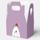Hühner Geschenkschachtel (Geöffnet)