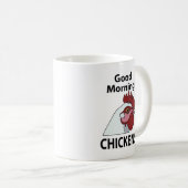 Hühner Guten Morgen lustiges Hühnchen Kaffeetasse (VorderseiteRechts)