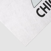 Hühner Guten Morgen lustiges Hühnchen Seidenpapier (Detail)