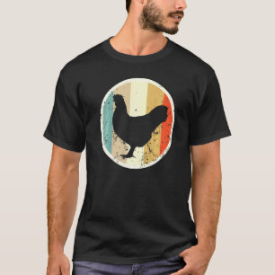 Hühner Hahn Geflügelfarm Landwirtschaft Bauer Vint T-Shirt