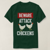 Hühner Hühner Hühner Funny Chicken Bauer FFA T-Shirt (Design vorne)