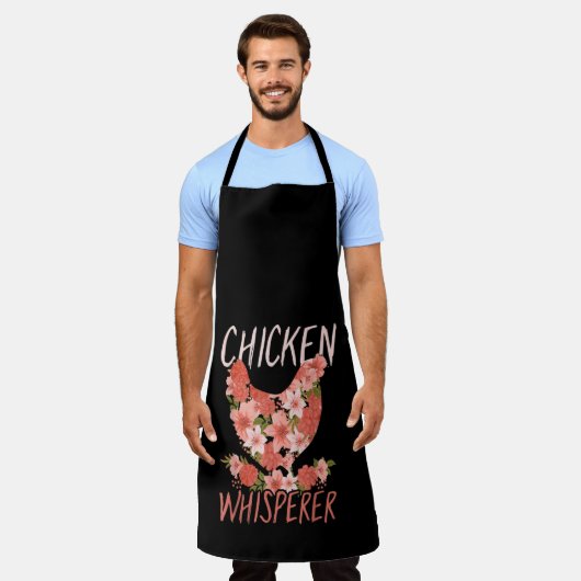 Hühner-Hühner-Hühner-Whisky Schürze (Getragen)