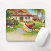 Hühner, Hühner und Ostereier Mousepad (Mit Mouse)
