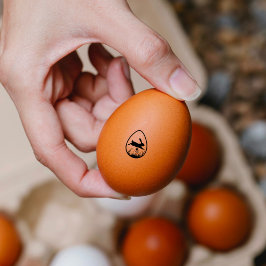 Hühner, Hühnereier | Osterhase | Ei Mini-Briefmark Gummistempel