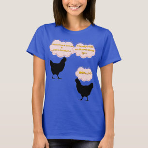 Hühner Humor Coquin – Die 8 und die 9- lustiger Ge T-Shirt