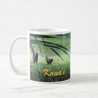 Hühner in Kauai Kaffeetasse