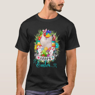Hühner in Ostereier Käfig Niedlich Bunnies Happy E T-Shirt