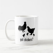 Hühner Kaffeetasse (Links)