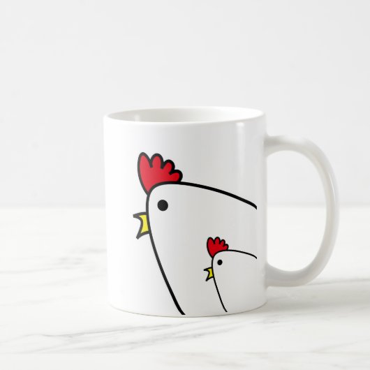 Hühner Kaffeetasse (Rechts)