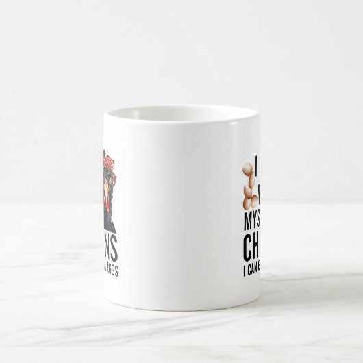 "Hühner" Kaffeetasse (Mittel)