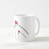 Hühner Kaffeetasse (VorderseiteRechts)