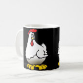 Hühner Kaffeetasse (Vorderseite Links)