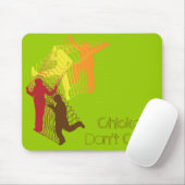 Hühner klatschen nicht! mousepad (Mit Mouse)