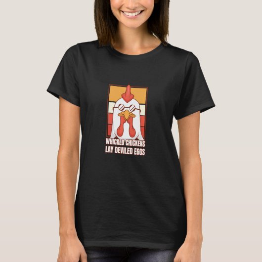 Hühner-Lay-devikierte Eier Kostüm Halloween T-Shirt (Vorderseite)