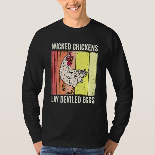 Hühner-Lay-devikierte Eier Kostüm Halloween T-Shirt (Vorderseite)