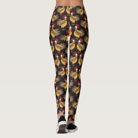 Hühner Leggings (Rückseite)