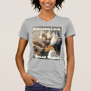 Hühner-Liebe-T - Shirt