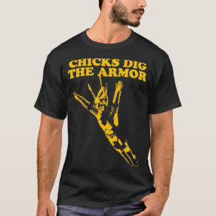 HÜHNER LIEBEN DEN PANZER Jet Jaguar T-Shirt