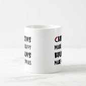 Hühner machen mich glücklich, Menschen machen mich Kaffeetasse (Mittel)