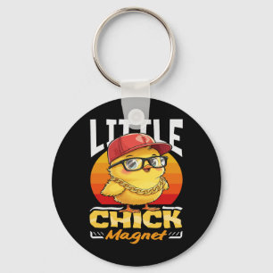 Hühner Magnet Lustig Von Huhn Cool Sungles Jungen Schlüsselanhänger