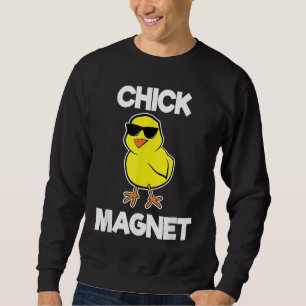 Hühner-Magnet Lustige Jungen Kinder Ostern Coole H Sweatshirt