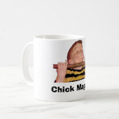 Hühner-Magnet-Mug Kaffeetasse (Vorderseite Links)
