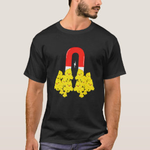 Hühner Magnet Ostern Wortspiel Ostersonntag Feiert T-Shirt