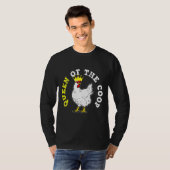 Hühner-Mama-Bauer T-Shirt (Vorne ganz)