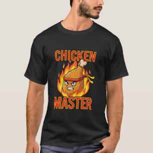 Hühner Meister Lustiges Essen T-Shirt