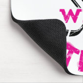 Hühner mit Sticks Hockey Women Girls Mousepad (Ecke)