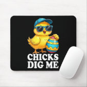 Hühner mögen mich Ostern Kleinkind Jungen Männer F Mousepad (Mit Mouse)
