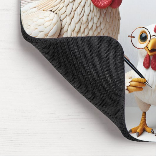 Hühner Mousepad (Ecke)