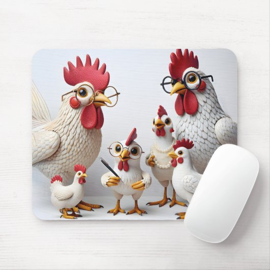 Hühner Mousepad (Mit Mouse)