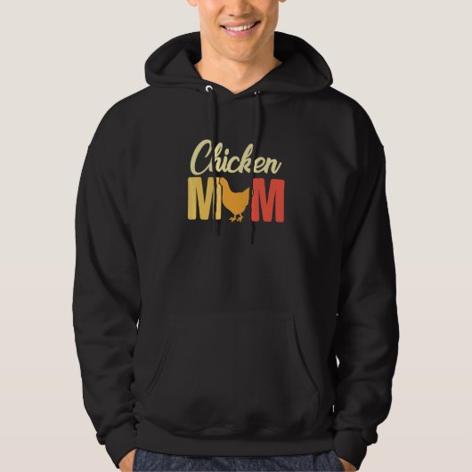 Hühner-Mutter-Bauer-Cluckin'-Mutti-Ever-Hühner-Far Hoodie (Vorderseite)