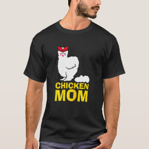 Hühner-Mutter-Farmer-Mutter-Huhn-Henne Damen S T-Shirt