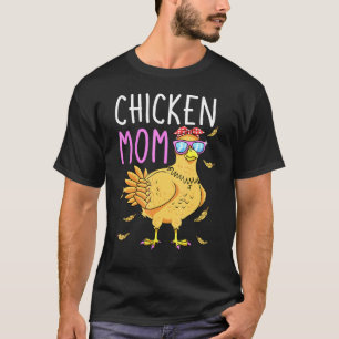 Hühner-Mutter-Henne-Liebhaber-Geflügelfarmer-Küken T-Shirt