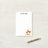 Hühner-n'-Eier Postit®-Hinweise Post-it Klebezettel (Auf Schreibtisch)